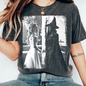 Comfort Colors Wicked Movie Retro Shirt, Wicked Musical Tee, Elphaba And Glinda